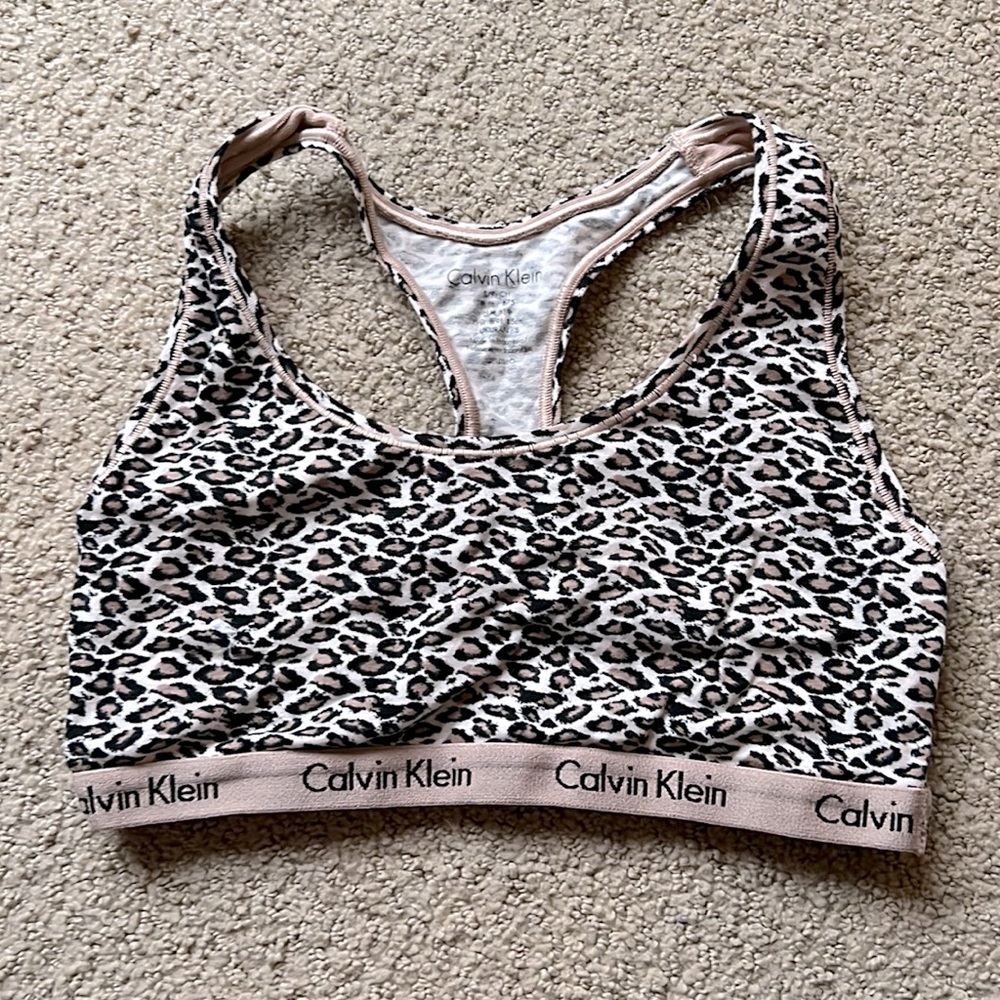 Bralette - Pink Leopard